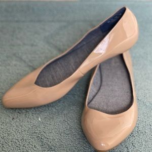 Dr Scholls, patent leather ballet flats, size 9